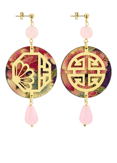 Orecchini Fu Rosa - Lebole Maison